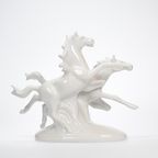 Lippelsdorf Porseleinen Beeldje Wilde Paarden thumbnail 8