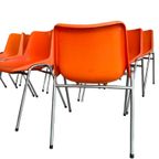 Vintage Oranje Stoel (lot Of Apart Te Koop ) thumbnail 10