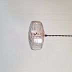 Suspensie In Licht Gerookt Gebarsten Glas, 1970 thumbnail 7