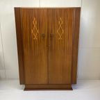 Art Deco Kledingkast Demontabel Vintage Hang Leg thumbnail 2