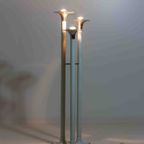 Franse Mid-Century Driepoot "Trompet" Stalamp Met 3 Lichtpunten, 1970S thumbnail 11