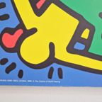 Xl Vintage Keith Haring ’86 Art Poster Ikea 2004 Rare thumbnail 7