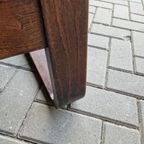 Vintage Fauteuil Slede Stoel Jaren 70 Leren Fauteuil Stoel thumbnail 2