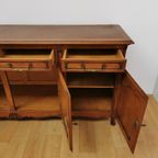 Groot Vintage Landelijk Dressoir Wandkast Buffetkast Ladekast thumbnail 5