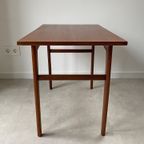 Vintage Teak Bijzettafel / Salontafel / Plantentafel / Tafeltje thumbnail 4