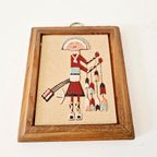 Vintage Zand Schilderijtje Shalako Indianen Kunst Art Spirit thumbnail 8