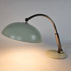 Hala Zeist - H. Th. Busquet - Model P-144 - Tafellamp - Creme - Bauhaus - 1950'S thumbnail 6