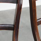 Tijdloze Stijlvolle Set Van 4 Antieke Engelse Oxford Eetkamer/ Keuken Stoelen thumbnail 11