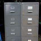 Mooie Blauwe Industriele Metalen Locker Kast thumbnail 19