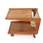 Sika Mobler Trolley Met Lectuurhouder Tijdschriftenrek Vintage Deens thumbnail 11