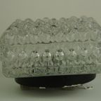 Prachtige Set Van 2 Leuke Vintage Glazen Jaren ’60 Wandlampen/ Plafonnières thumbnail 5
