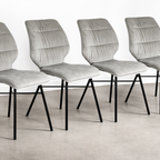 bert plantagie | Set Van 4 Eetkamerstoelen Canvas thumbnail 2