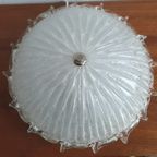 Vintage Ijsglas Plafondlamp Plaffoniere Wandlamp thumbnail 8