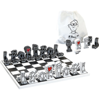 Keith Haring Schaakspel Zwart/wit Nieuw!! thumbnail 16