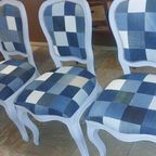 Set Van 6 Unieke Eetkamer Stoelen thumbnail 2