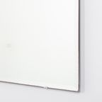 Italian Modern Wall Mirror / Spiegel Met Lamp From Linea Arte 1960s thumbnail 6