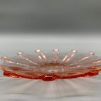 Art Deco Rosaline Persglas Schaaltje Sneeuwvlok thumbnail 2