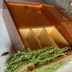 Vintage Mid-century Dressoir,high-board,barkast,vitrinekast thumbnail 12