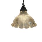Art Deco - Holophane - Hanglamp - Kristal - 1950S thumbnail 3