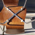 Set Van 3 Deens Design Vintage Vlinderstoelen, Stoelen😍 thumbnail 6
