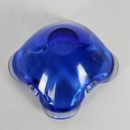 Murano - Murano Sommerso - Asbak - Schaal - Cobalt Blauw - 1960'S thumbnail 5