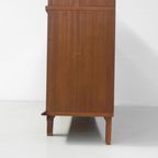 Vintage Vitrine, Secretaire Kast, Mahonie thumbnail 12