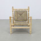 Vintage Fauteuil Low Rope Chair 1970 thumbnail 6