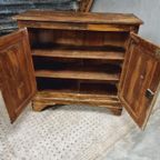 Antieke Kast Dressoir Boeren Wandkast 112X114Cm thumbnail 4