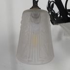 Art Deco Hanglamp Muller Freres Luneville Jaren 30 thumbnail 25