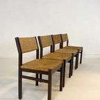 Set Of 4 Vintage Dining Chairs By Martin Visser For 'T Spectrum (1950S/1960S) thumbnail 4