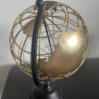 Gold Black Metal Globe thumbnail 2