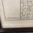 Antieke Kaart Beleg Van Menen 1744 thumbnail 3