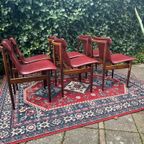 Inger Klingenberg Stoelen (Set Van 6) Fristho Franeker 1960S thumbnail 2