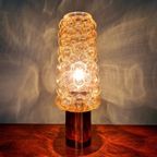 Wandlamp In Bubbelglas En Messing, Helena Tynell,1970 thumbnail 5