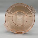 Rosaline Persglas Roze Art Deco Dienblad Jaren 30 thumbnail 3