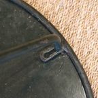 Vintage Donkergroene Metalen Bistroset thumbnail 12