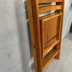 2x Vintage Houten Klapstoelen – Beuk thumbnail 11