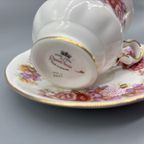 Queen Anne Kop En Schotel Floral thumbnail 3