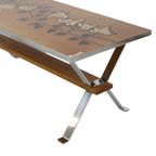 Vintage Keramische Salontafel Tegeltafel Adri Belarti Seventies Design 109Cm thumbnail 4