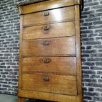 Antieke Ladekast Biedermeier thumbnail 8