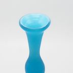 Vintage Golvend Blauw Murano Vaasje thumbnail 6