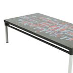 Vintage Abstracte Keramische Tegeltafel Belarti Adri Design 93Cm thumbnail 13