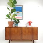 Vintage Deens Dressoir Palissander Hout Kast Tv Meubel thumbnail 13