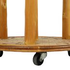 Vintage Plantentafel Plantenstandaard 4 Niveaus Bamboe En Rotan thumbnail 4