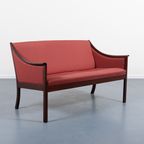 Elegant Two Seat Sofa / Bank From Ole Wanscher For P. Jeppensen thumbnail 2