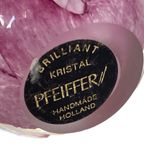 Handmade - Pfeiffer Kristal - Presse Papier / Paperweight - Pink Floral Decor thumbnail 6