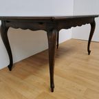 Vintage Landelijke Eettafel Eetkamertafel Uitschuifbaar 301 thumbnail 9