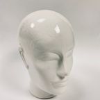 Vintage White Ceramic Head thumbnail 3