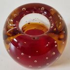 Rosenthal Glazen Waxinehouder Waxinelicht Presse Papier thumbnail 2