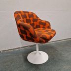 Jaren 70 Tulpstoel Oranje Fauteuil Spaceage Stoel thumbnail 8
